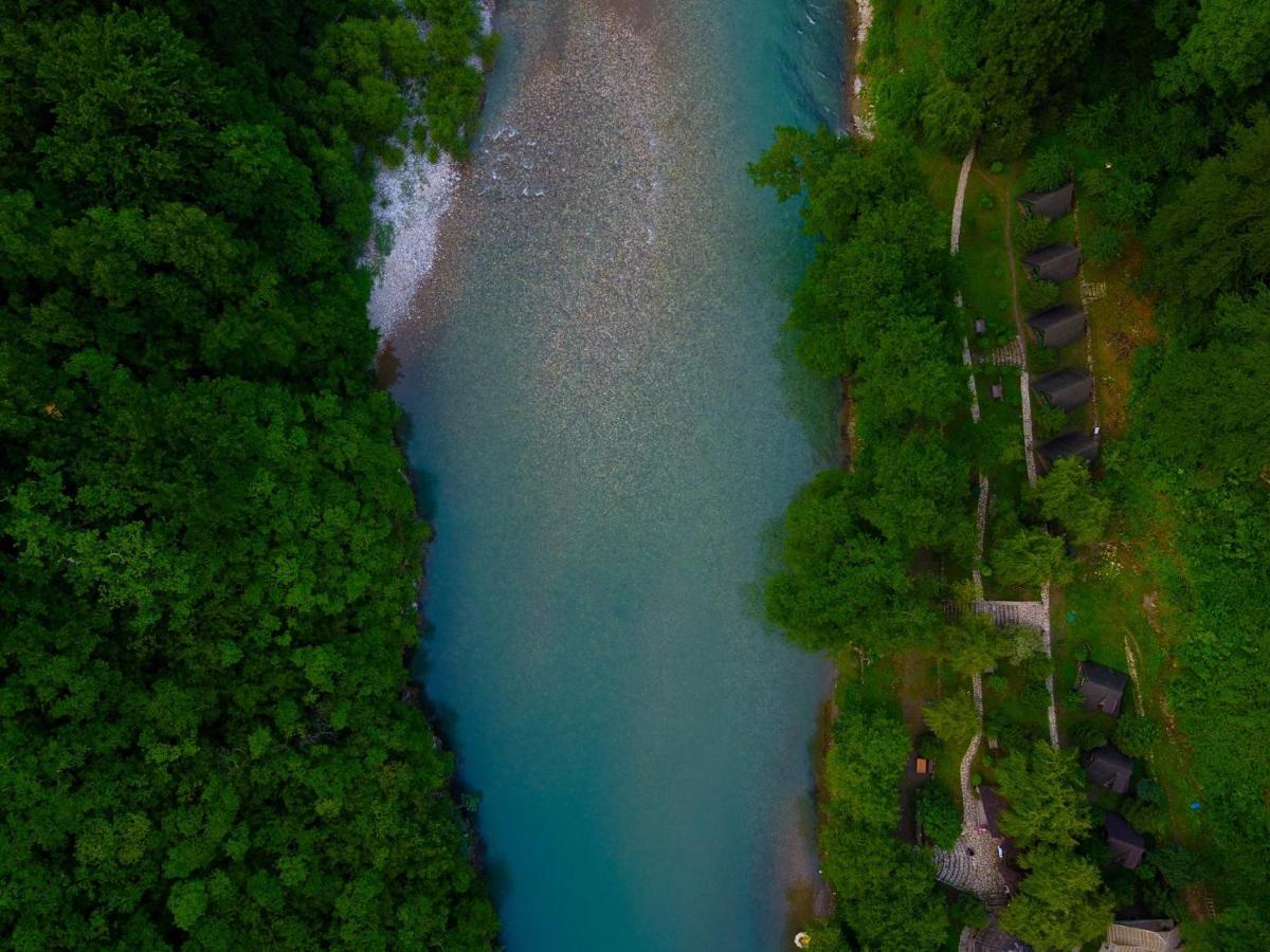 Rafting Camp Encijan Hotel Foca Ngoại thất bức ảnh
